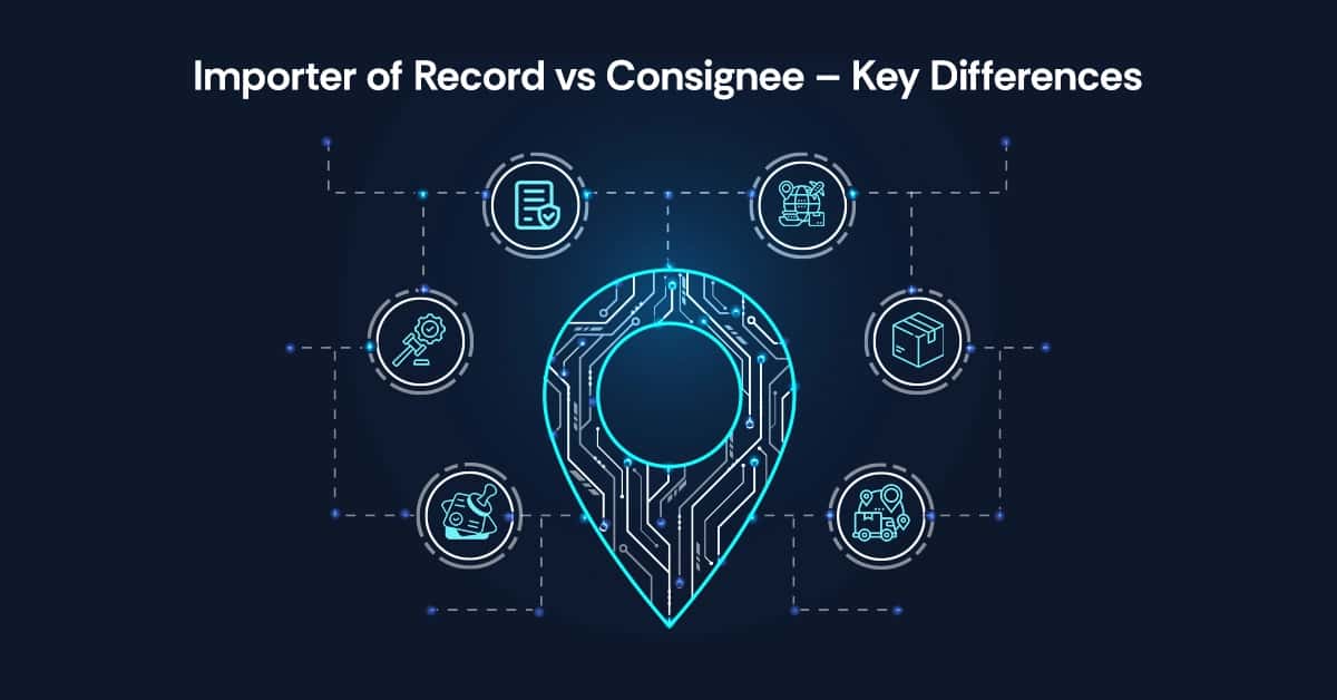 Key differences between IOR & Consignee