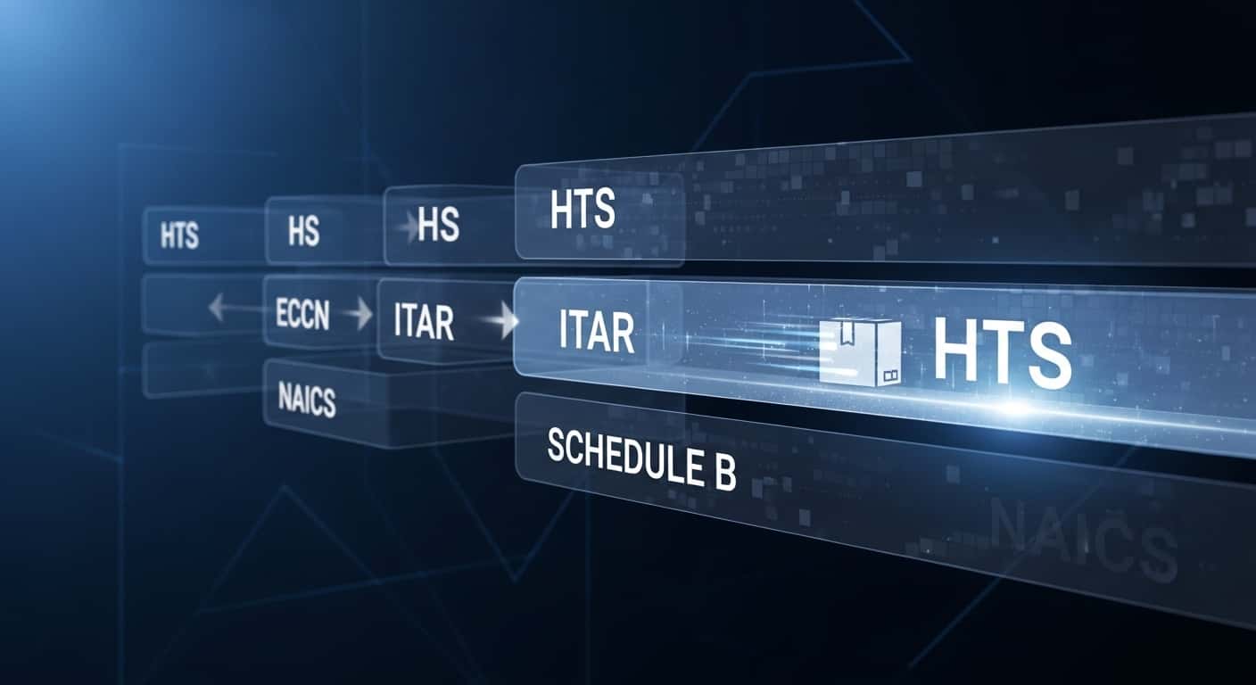 When to Use HS, HTSUS, or Schedule B